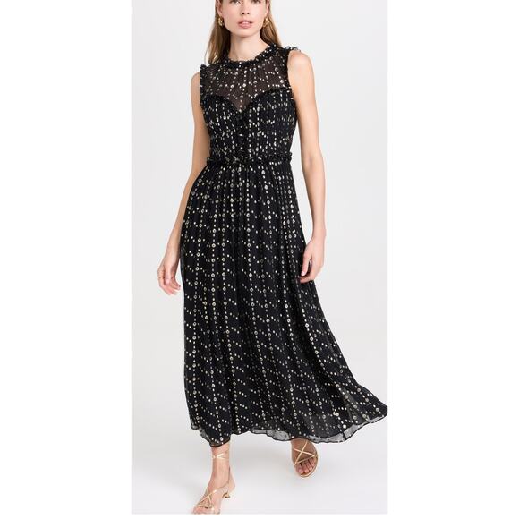 Ulla Johnson Dresses & Skirts - Ulla Johnson Kasia Lurex Silk Dress in Cosmos 0
